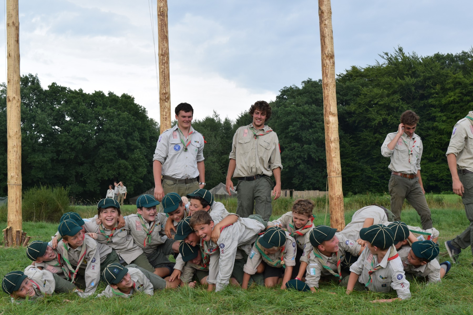 Sint-Martinus den XIIde - Kamp Nivezé Groepsfoto's